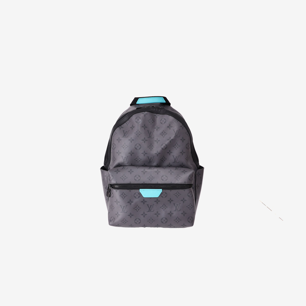 Louis Vuitton Discovery Backpack PM in Monogram Eclipse Coated Canvas front view