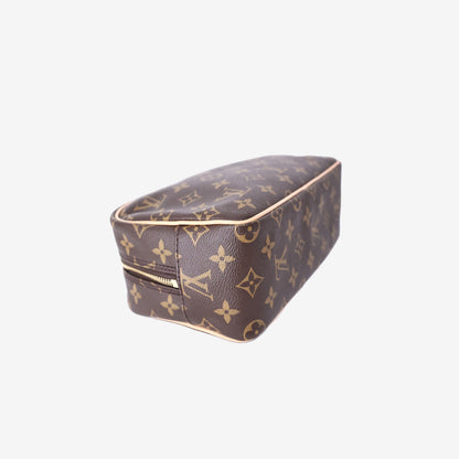 Louis Vuitton Toiletry Pouch 25 in Brown Monogram Coated Canvas