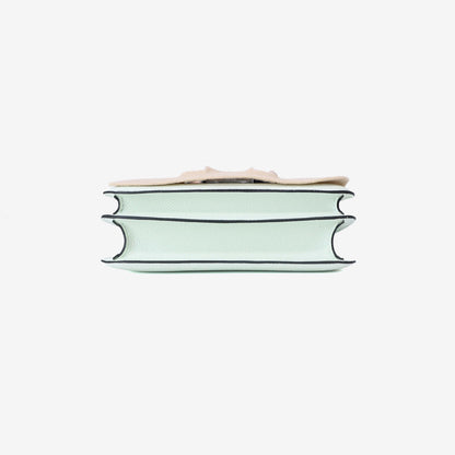 Hermès Constance 18 in Vert Fizz Epsom Leather with Palladium Hardware bottom view