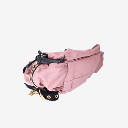 Burberry Medium Rucksack Backpack in Mauve Pink Nylon