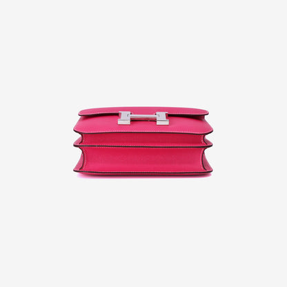 Hermès Constance 24 in Rose Tyrien Epsom Leather with Palladium Hardware (Contact to Enquire)