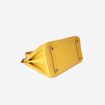 Hermès Birkin 30 in Yellow Epsom Leather with Gold Hardware