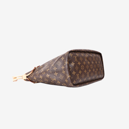 Louis Vuitton Neverfull Inside Out MM in Monogram Coated Canvas with Pink Detailing