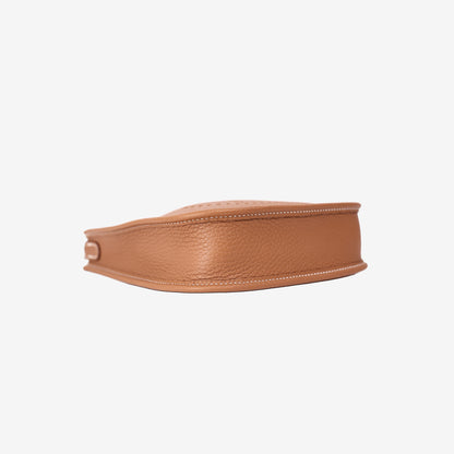 Hermès Evelyne 16 in Gold Clemence Leather with Palladium Hardware