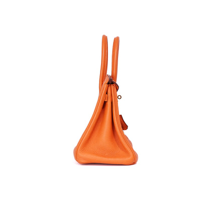Hermès Birkin 25 in Orange Togo with Gold Hardware (Contact to Enquire)