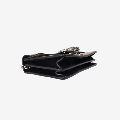Gucci Dionysus Shoulder Bag in Beige GG Supreme Canvas with Gold Hardware