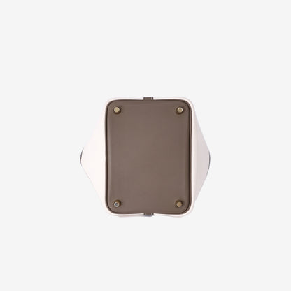 Hermès Picotin Cargo 18 in Étoupe/Ecru Canvas/Leather with Gold Hardware