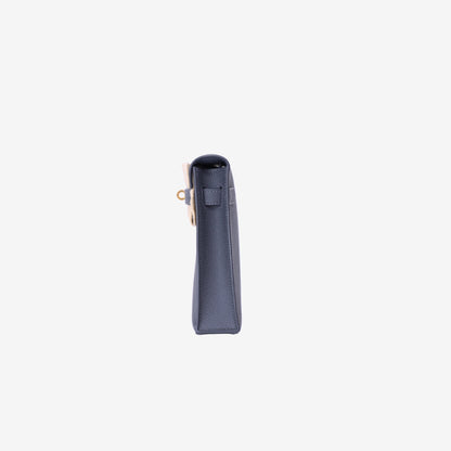 Hermès Kelly Elan in Etain Epsom Leather with Gold Hardware side view