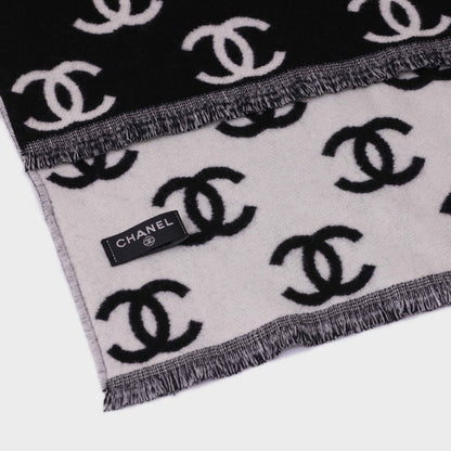 Chanel CC Logo Scarf