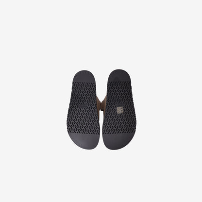 Hermès Chypre Sandals in Etoupe Epsom Leather (Sizes Available)