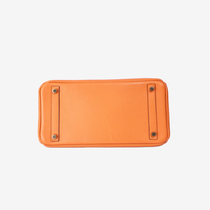 Hermès Birkin 30 in Orange Epsom Leather with Gold Hardware