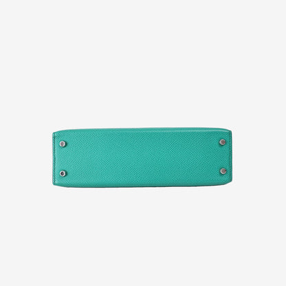 Hermès Mini Kelly 20 in Vert Jade Epsom Leather with Palladium Hardware (Contact to Enquire)
