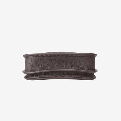Hermès Evelyne 23 in Ebene Clemence Leather with Palladium Hardware
