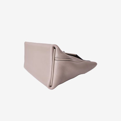 Hermès 24/24 Large Bag in Étain Togo/Swift Leather with Palladium Hardware
