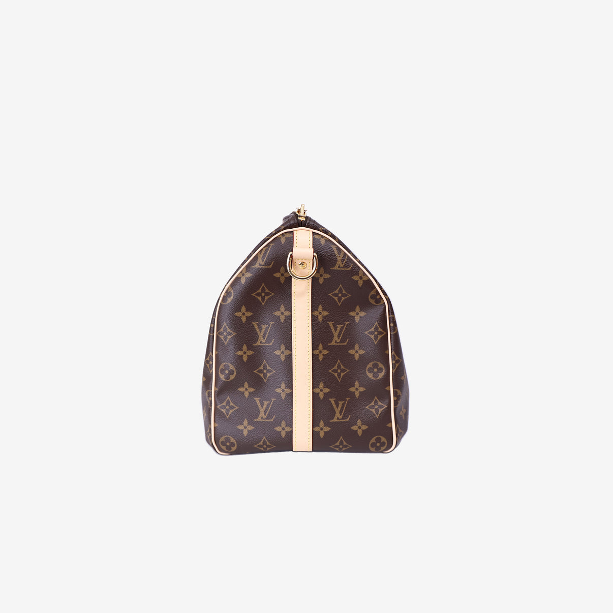 Louis Vuitton Speedy 40 in Brown Monogram Canvas Leather with Gold Hardware side view