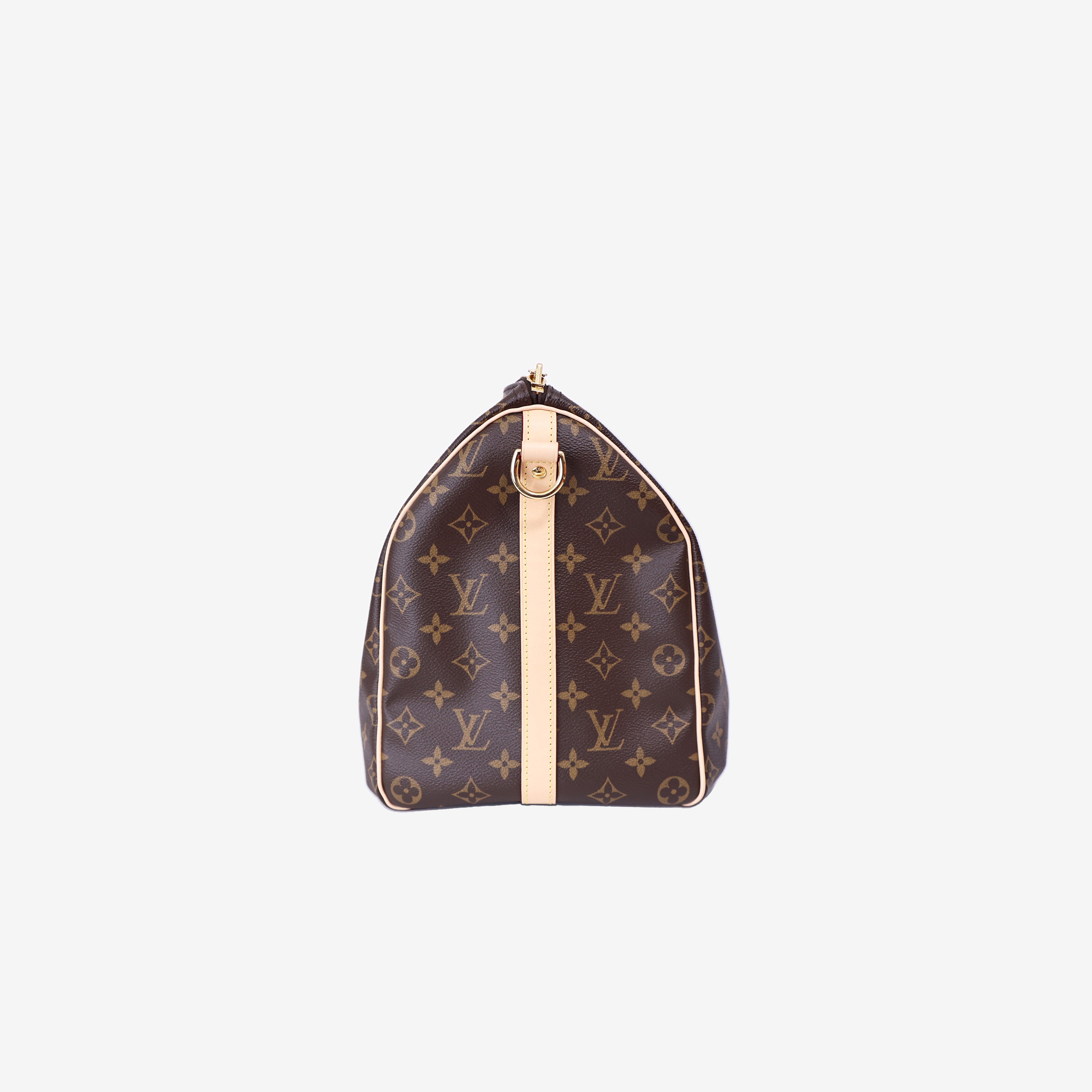 Louis Vuitton Speedy 40 in Brown Monogram Canvas Leather with Gold Hardware side view