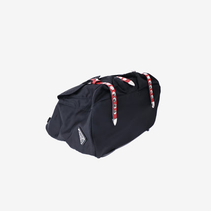 Prada Elektra New Vela Backpack in Black Nylon