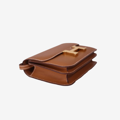 Hermès Constance 18 in Gold Epsom Leather with Gold Hardware (Contact to Enquire)