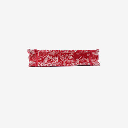 Dior Red Toile de Jouy Red Canvas Tote Bag