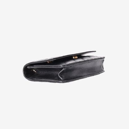 Chanel Classic Wallet on Chain in Black Caviar Leather with Gold Hardware