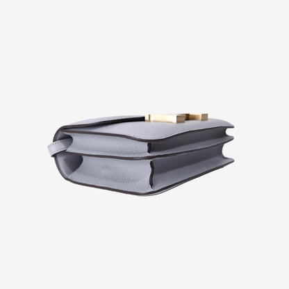Hermès Constance 18 in Gris Pantin Epsom Leather with Gold Hardware