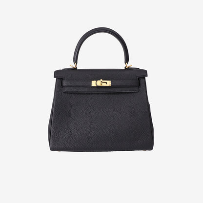 Hermès Kelly 25 in Noir Togo Leather with Gold Hardware (Contact to Enquire)
