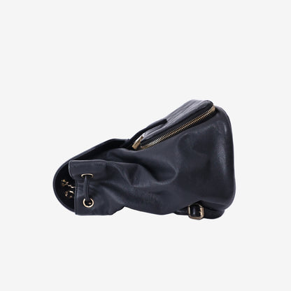 Chanel Business Affinity Backpack in Black Caviar Leather with Gold Hardware