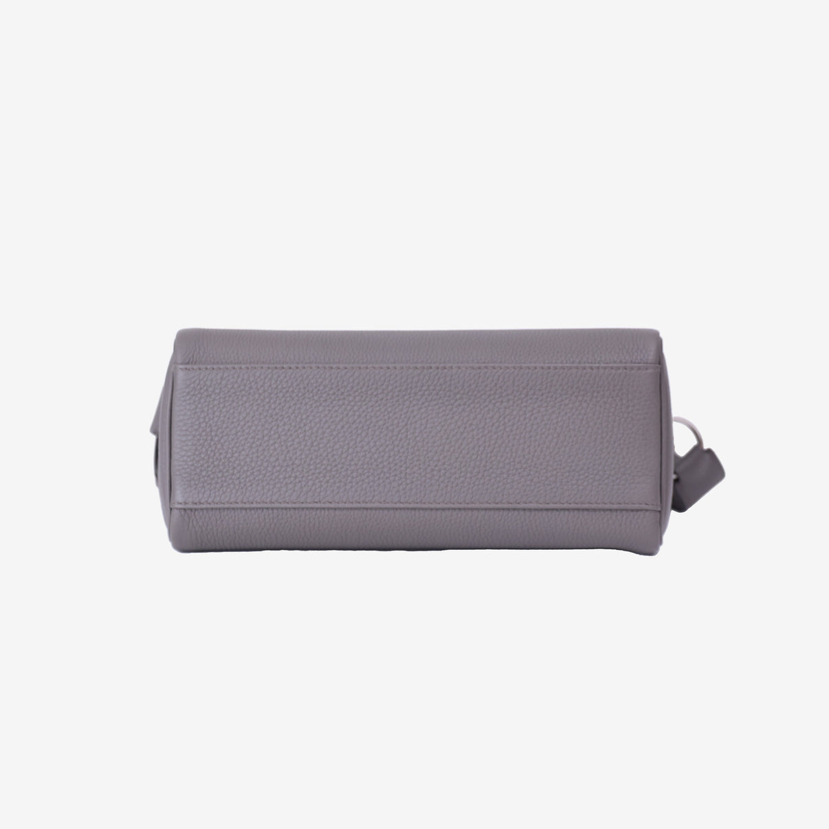 Hermès Kelly Messenger PM in Etain Togo Leather with Palladium Hardware bottom view