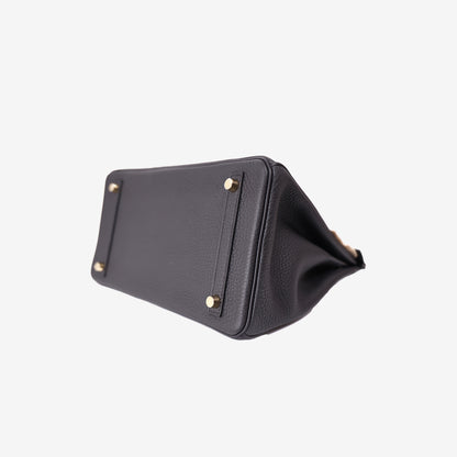 Hermès Birkin 30 in Noir Togo Leather with Gold Hardware