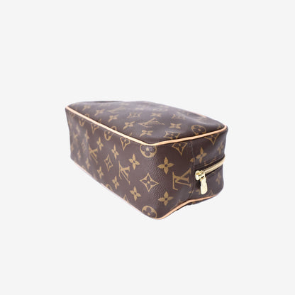 Louis Vuitton Toiletry Pouch 25 in Brown Monogram Coated Canvas