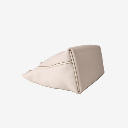Hermès 24/24 35 in Béton Togo Leather/Alligator with Palladium-Plated Hardware