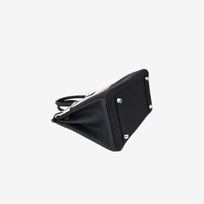 Hermès Birkin 25 in Noir Togo Leather with Palladium Hardware (Contact to Enquire)
