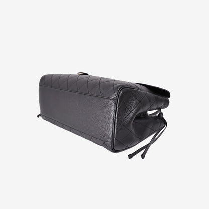 Chanel 26A Shopping Bag in Black Calfskin with Gold Hardware (Contact to Enquire)