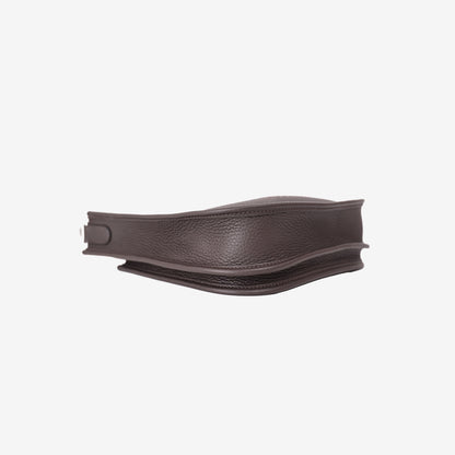 Hermès Evelyne 23 in Ebene Clemence Leather with Palladium Hardware