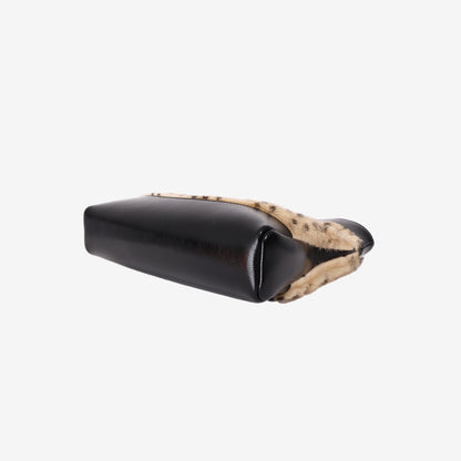Chanel 31 Mini Tote in Leopard-Print Calf Hair with Lambskin Leather and Gold Hardware