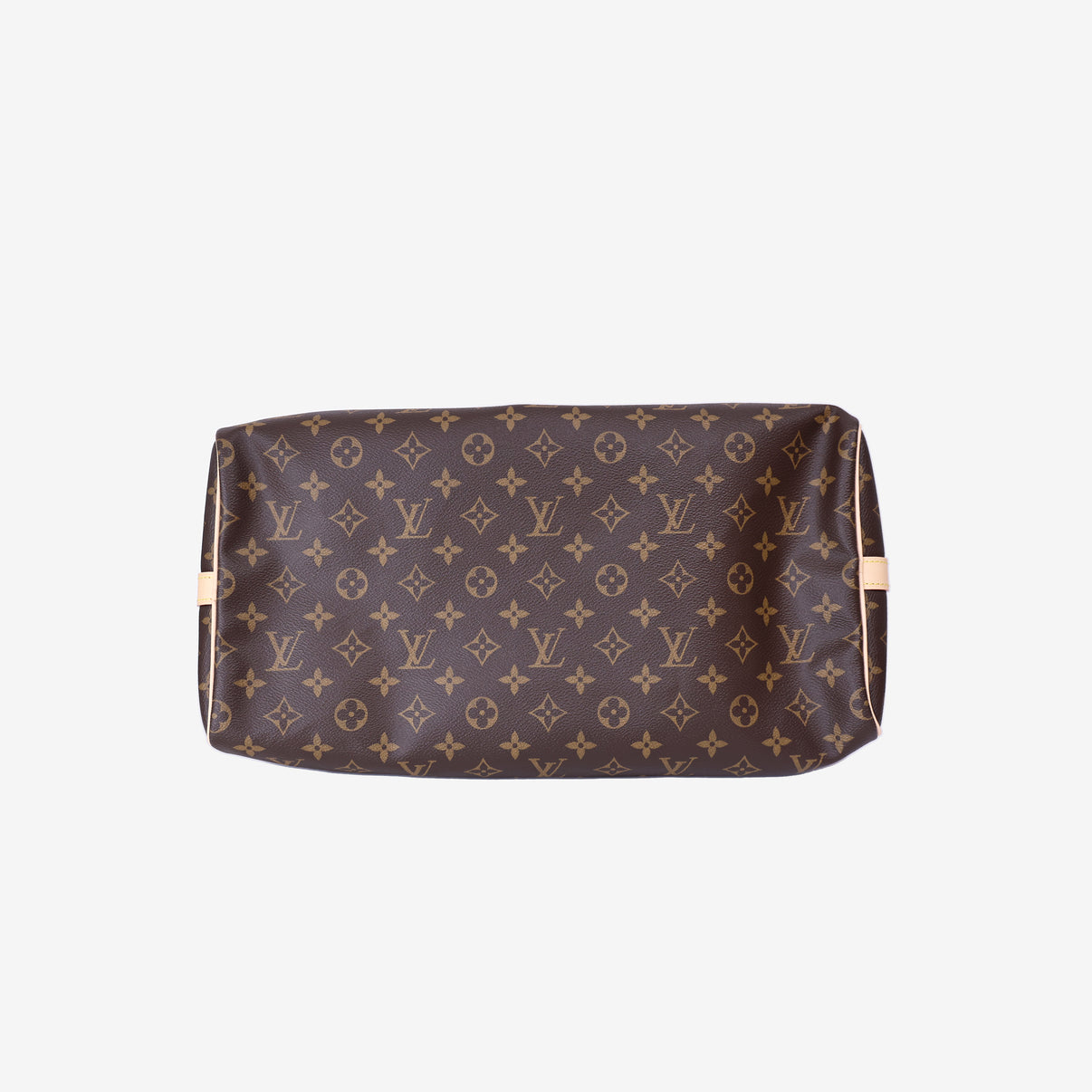 Louis Vuitton Speedy 40 in Brown Monogram Canvas Leather with Gold Hardware bottom view