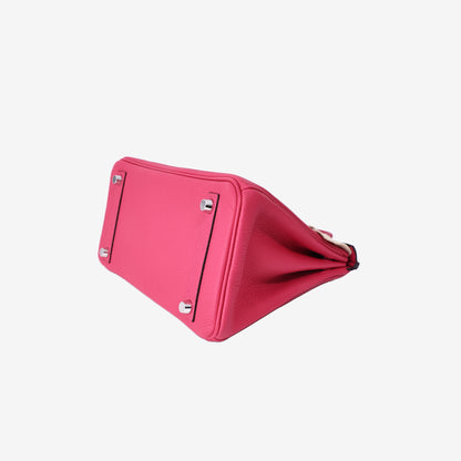 Hermès Birkin 25 in Rose Mexico Togo Leather with Palladium-Plated Hardware