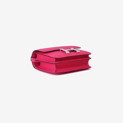 Hermès Constance 24 in Rose Tyrien Epsom Leather with Palladium Hardware (Contact to Enquire)