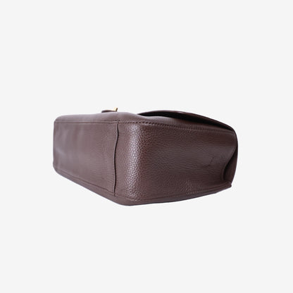 Chanel 26 Matthieu Blazy Maxi Flap Bag 32 in Brown Calfskin with Gold Hardware (Contact to Enquire)