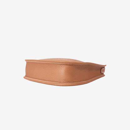 Hermès Evelyne 16 in Gold Clemence Leather with Palladium Hardware