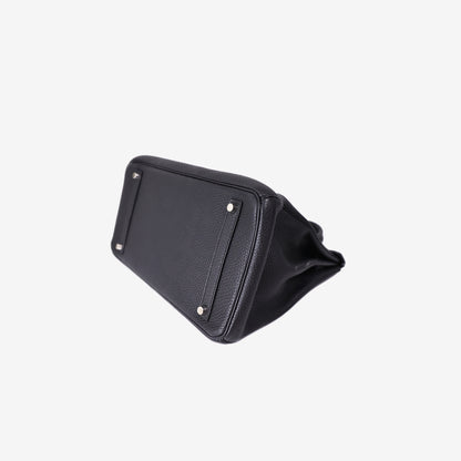 Hermès Birkin 35 in Noir Togo Leather with Palladium Hardware