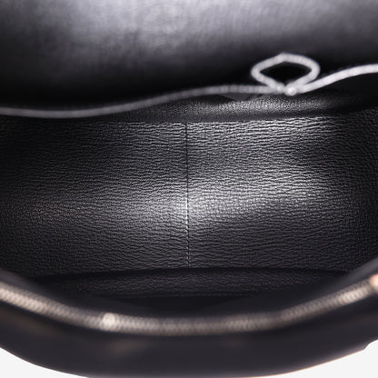 Hermès Jypsière 31 in Noir Epsom Leather with Palladium Hardware