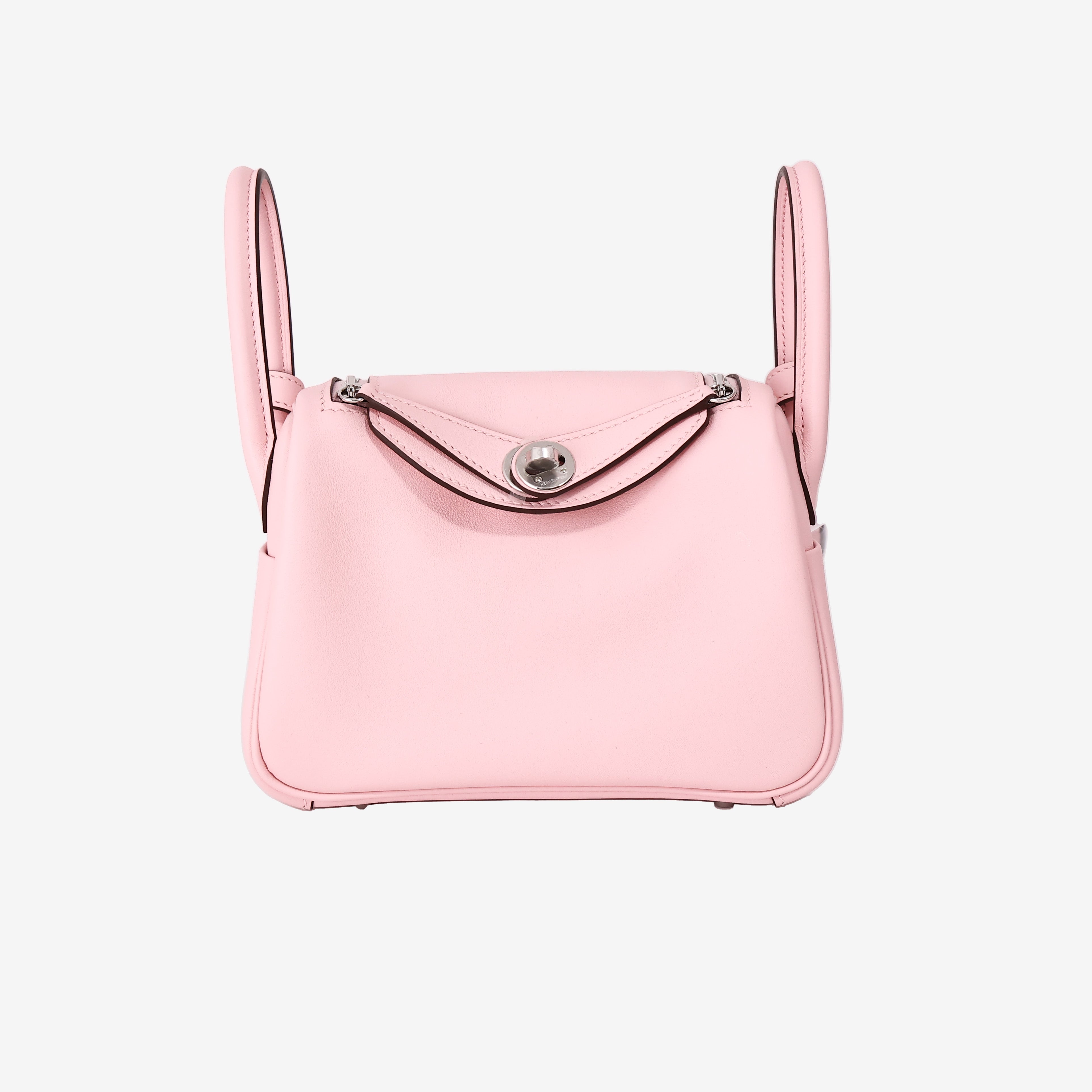 Hermès Mini Lindy Rose Sakura Swift PHW | SW3 Boutique – SW3 BOUTIQUE