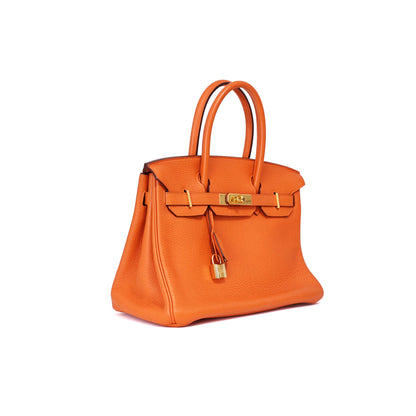 Hermès Birkin 25 in Orange Togo with Gold Hardware (Contact to Enquire)