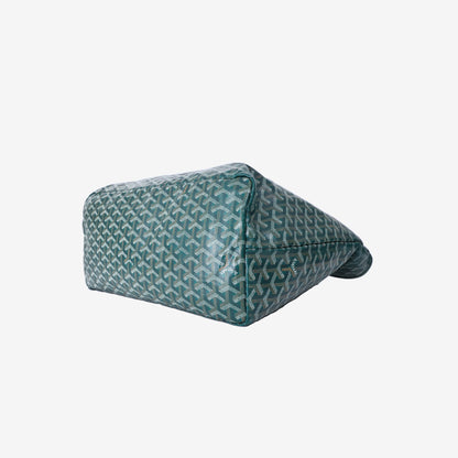 Goyard Saint Louis XXL Tote Bag in Green Goyardine Canvas