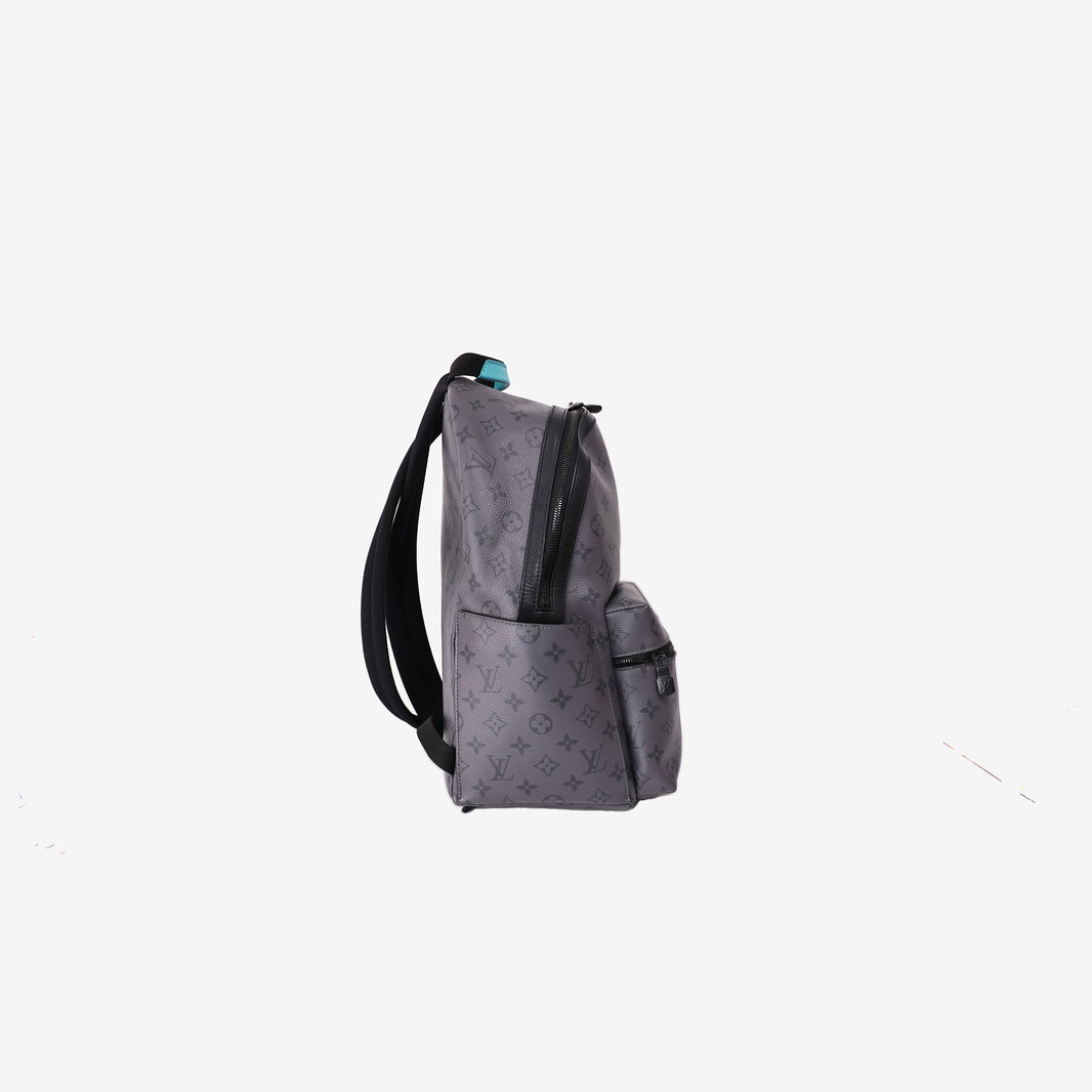 Louis Vuitton Discovery Backpack PM in Monogram Eclipse Coated Canvas side view