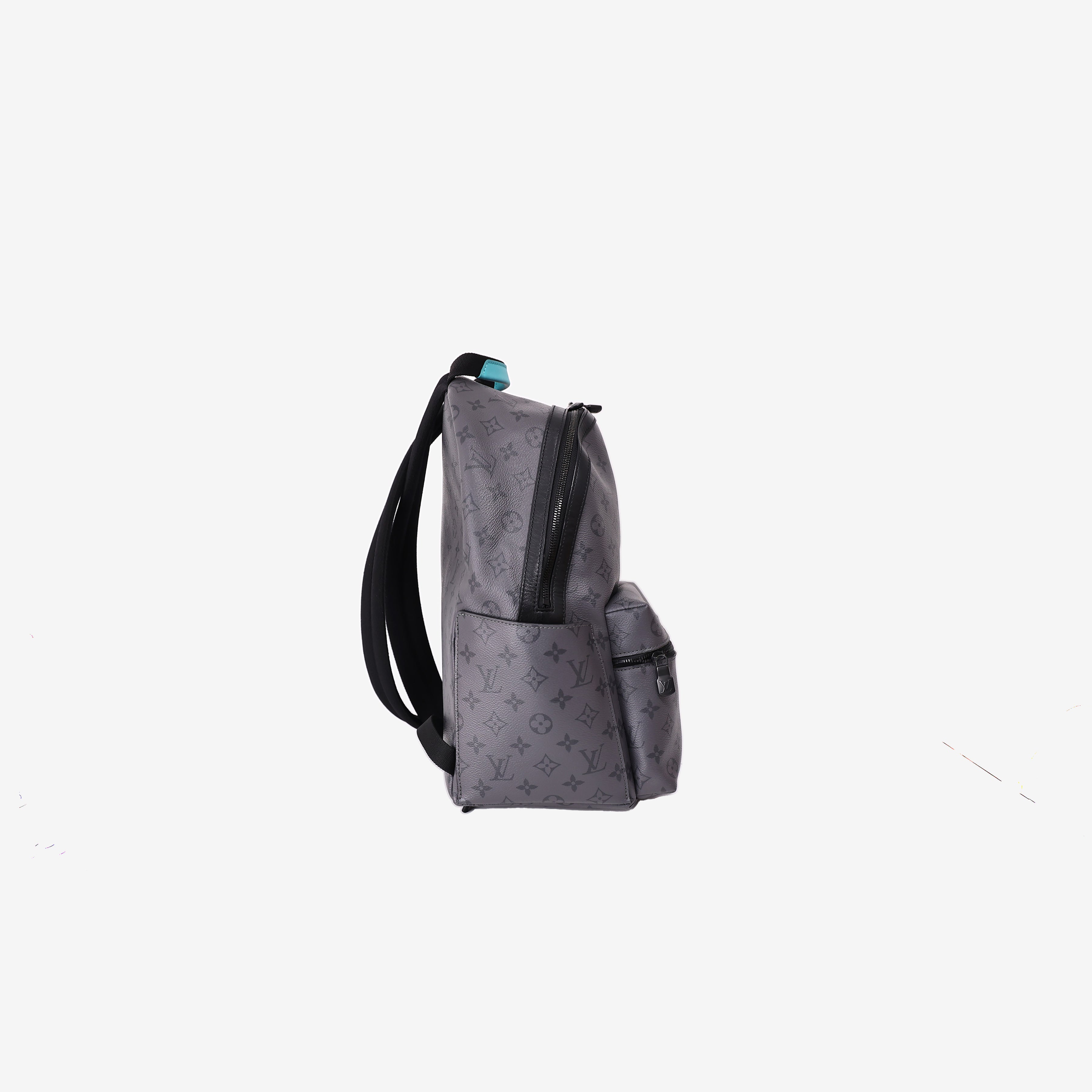 Louis Vuitton Discovery Backpack PM in Monogram Eclipse Coated Canvas side view
