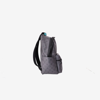 Louis Vuitton Discovery Backpack PM in Monogram Eclipse Coated Canvas side view