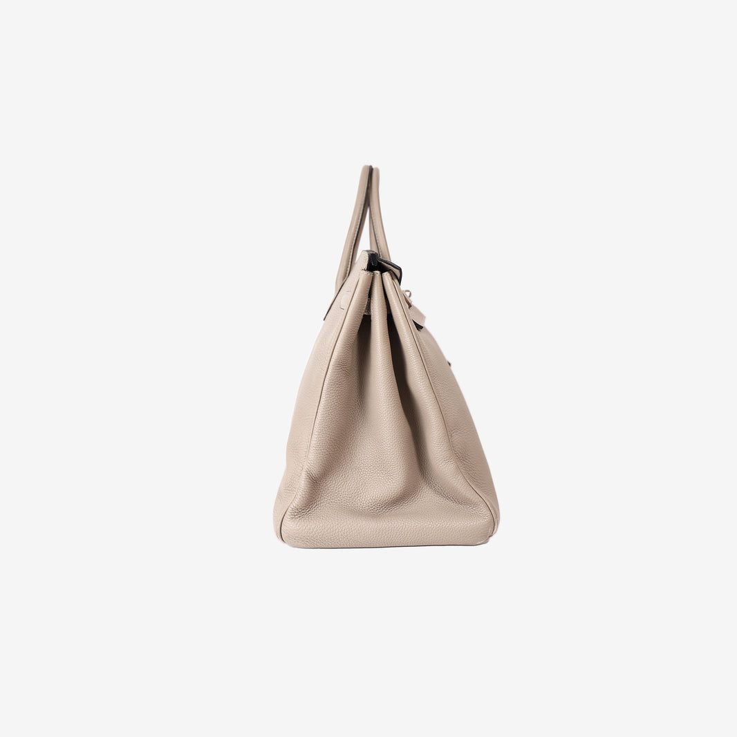 Hermès Birkin 40 in Grey Togo Leather with Palladium Hardware