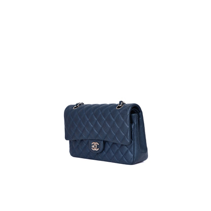 Chanel Classic Medium Double Flap Bag Blue (Contact to Enquire)